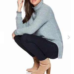 Woolrich Toketee Tunic Cowl Turtle Neck Sweater L